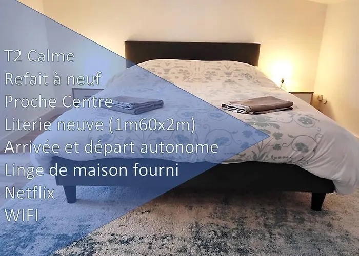 Дом отдыха T2 Duplex Plein Centre - Entier - Nouveau Памье